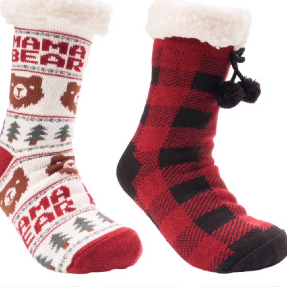 Natural Reflections Cozy Socks (2) NWT. SZ6–10
